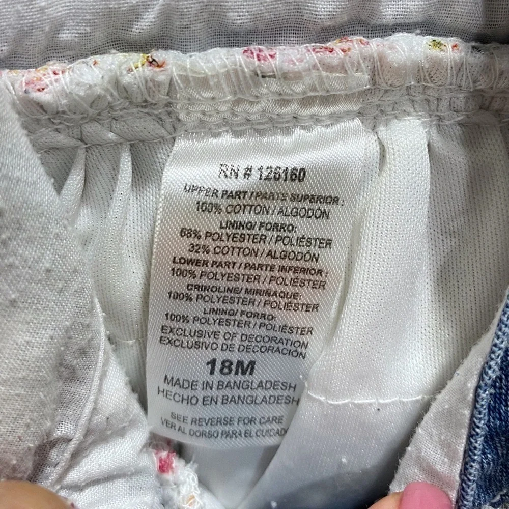 LITTLE Lass Queen Bee Overalls Skirt
